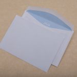 Plicuri cu deschidere latura lunga, C6 (114 x 162 mm) gumat, set 1000 buc