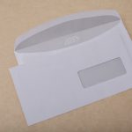 Plic cu fereastra  C6 / 5 (114 x 229 mm), pachet 1000 buc